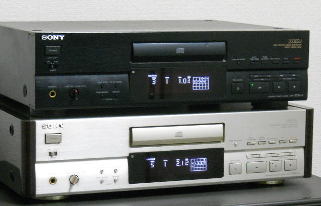 ソニー　CDプレーヤーCDP-333ESJオーディオ機器